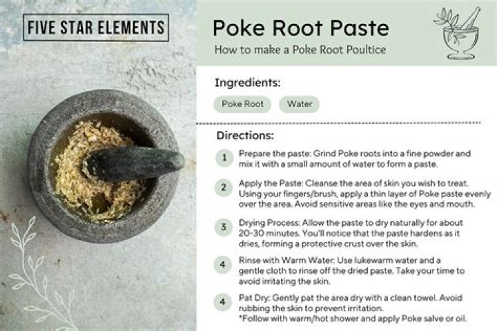 How to take poke root?