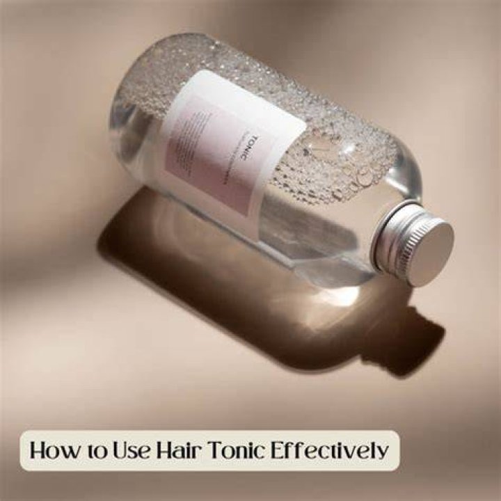 How to use hair tonic?
