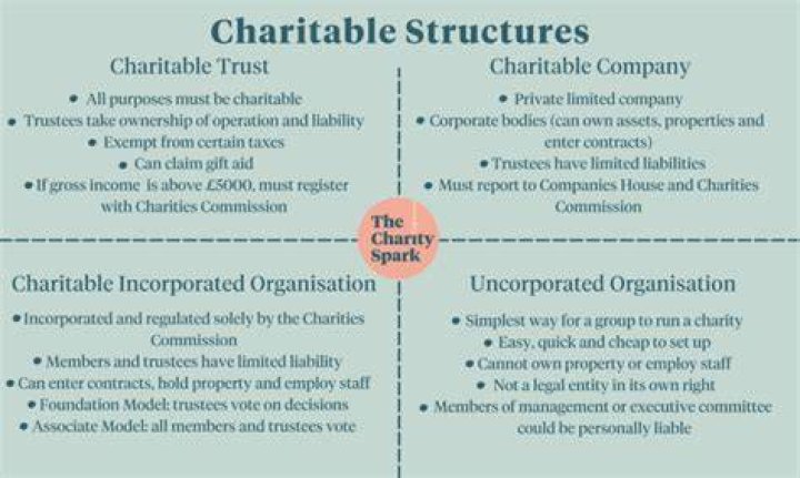In a charity organisation?