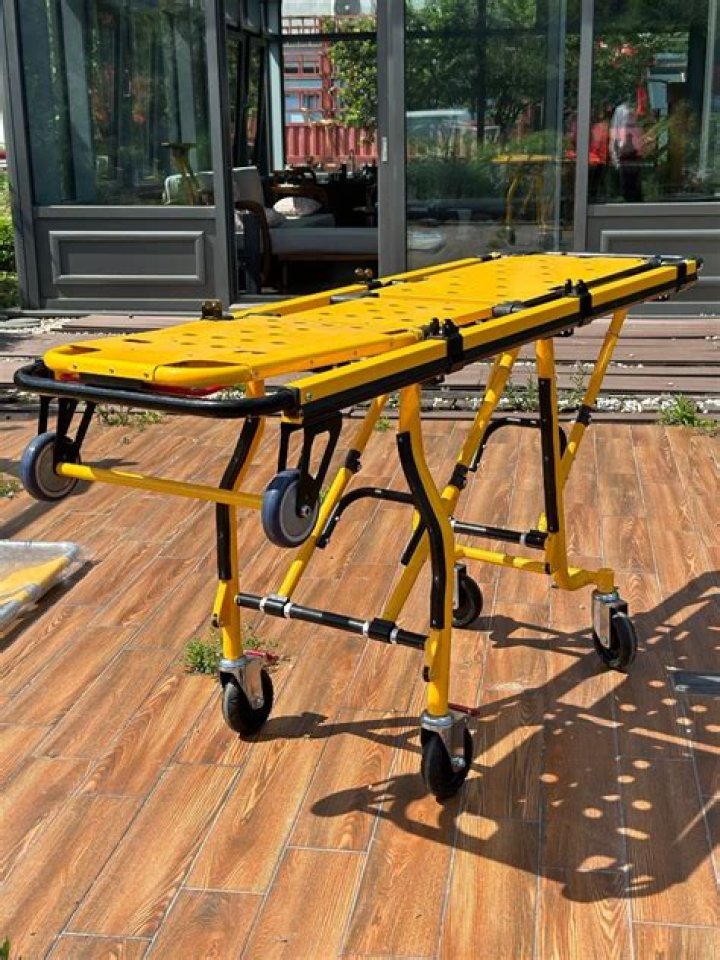 In contrast to typical wheeled ambulance stretchers?