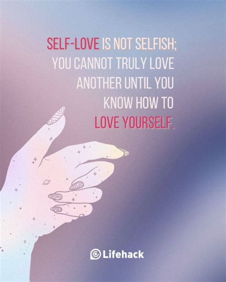 In love with self?