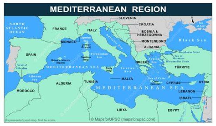 In the mediterranean region?