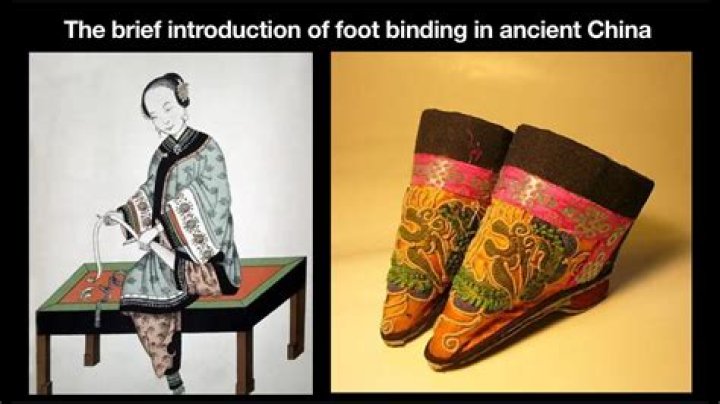 In what dynasty did foot binding start?