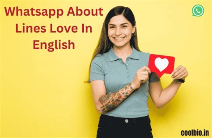 In whatsapp about lines?