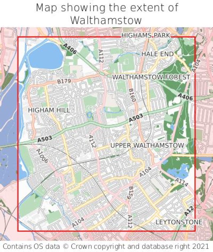 In which county is walthamstow?
