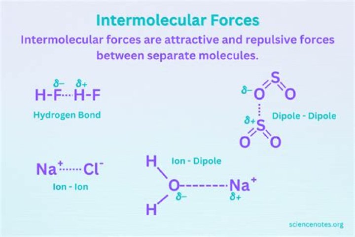 Intermolecular forces in naf?