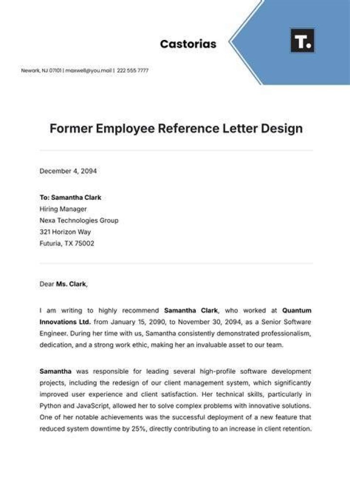 Is a former employee?