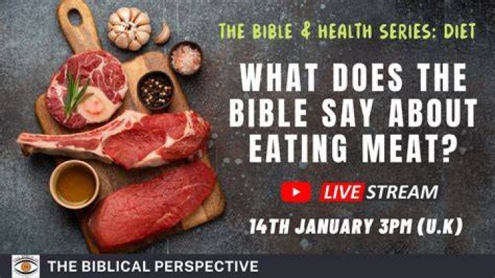 Is abstaining from meat in the bible?
