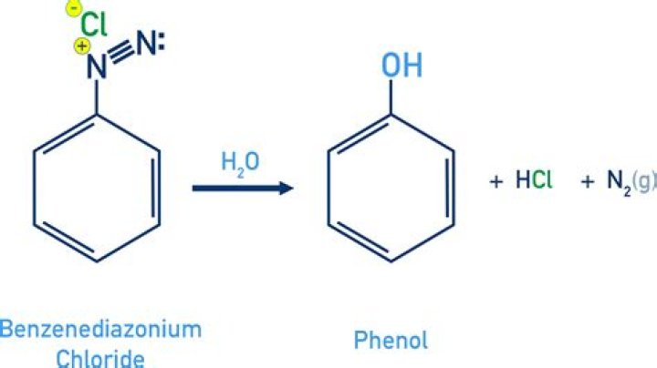 Is benzenediazonium chloride solid?