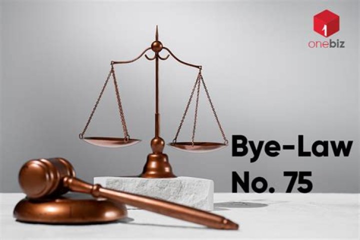 Is bye law one word?