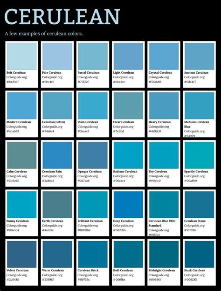 Is cerulean blue warm or cold?