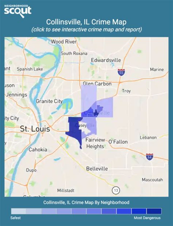 Is collinsville il safe?