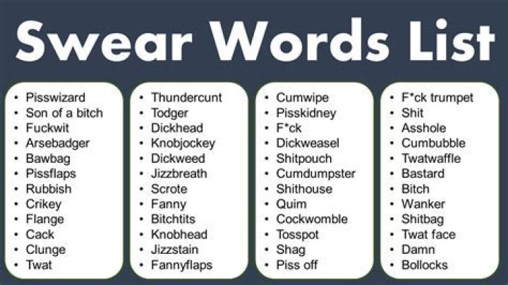 Is dross a bad word?