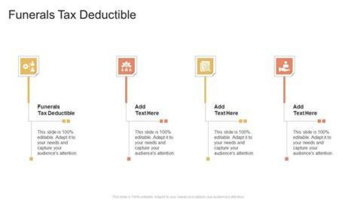 Is funerals tax deductible?