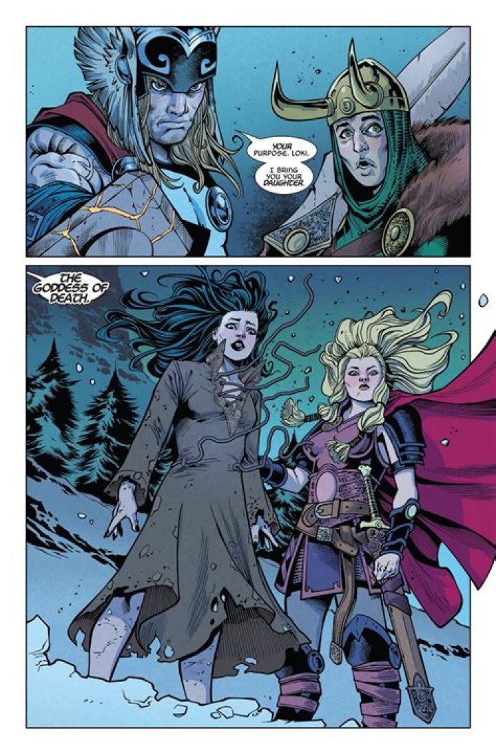 Is hela frigga's daughter?
