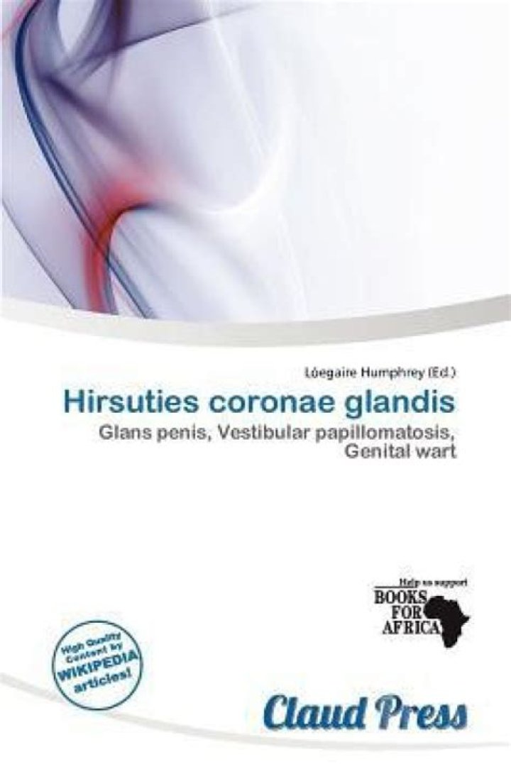 Is hirsuties coronae glandis contagious?