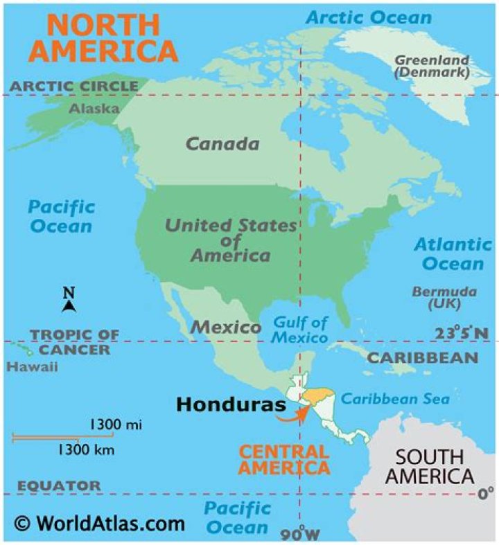 Is honduras in the us?