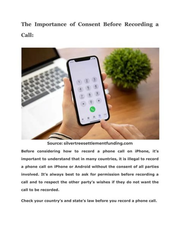 Is illegal to record a phone call?