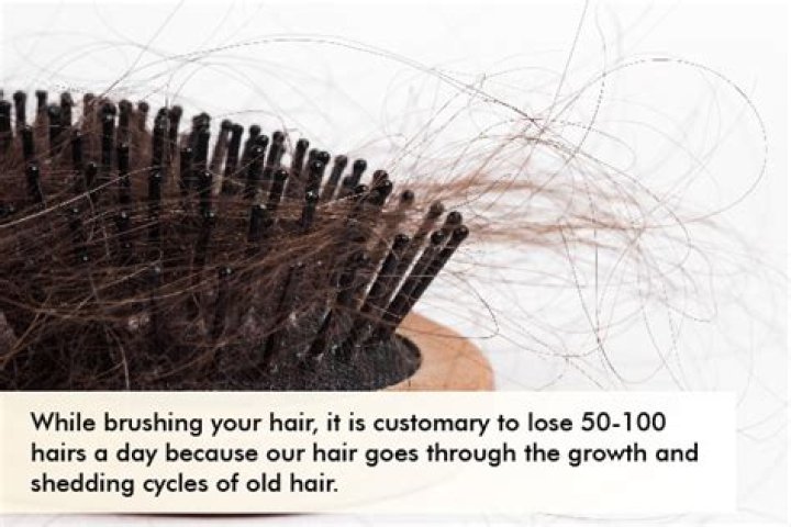 Is it normal for hair to fall out when combing?