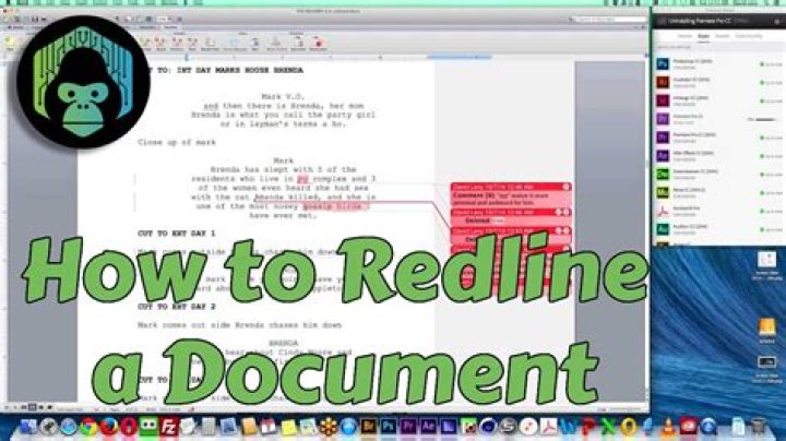 Is it redline or redlined?