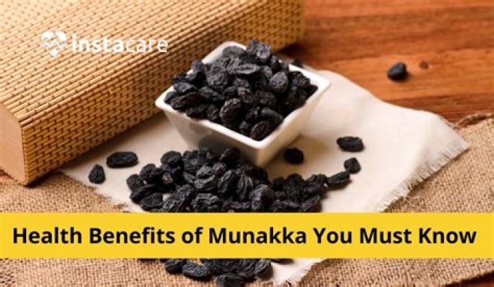 Is munakka good for diabetes?
