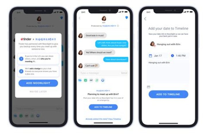 Is noonlight tinder legit?