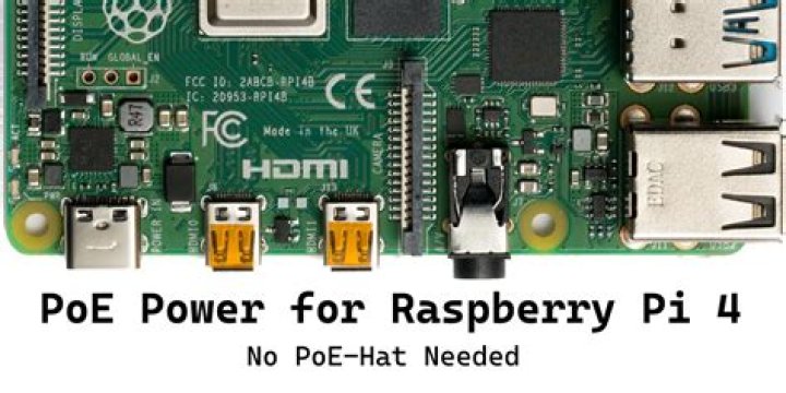 Is raspberry pi 4 poe?