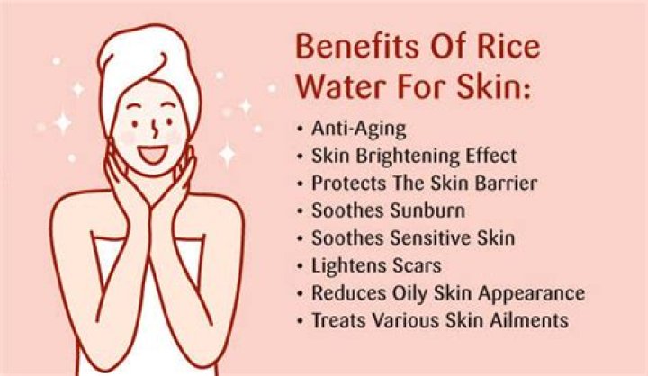 Is rice water good for skin?