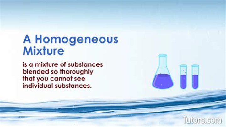 Is smoke homogeneous mixture?
