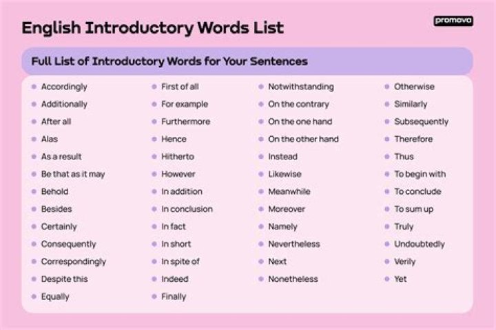 Is so an introductory word?