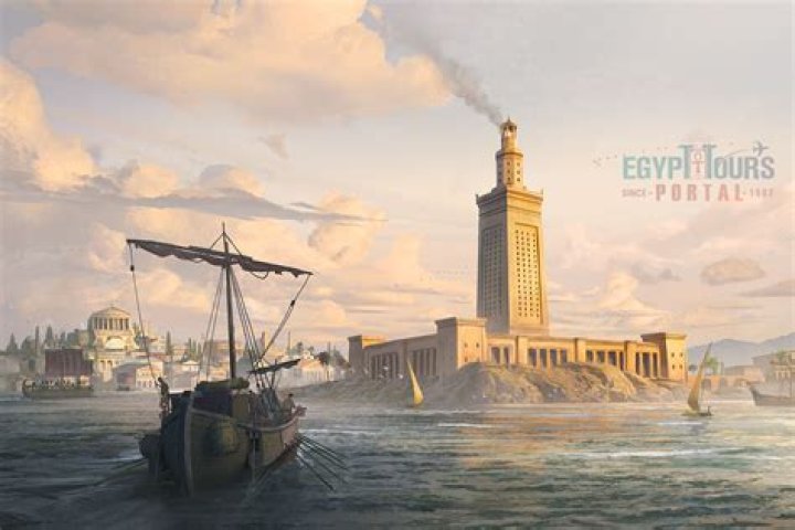 Is the pharos of alexandria still standing?