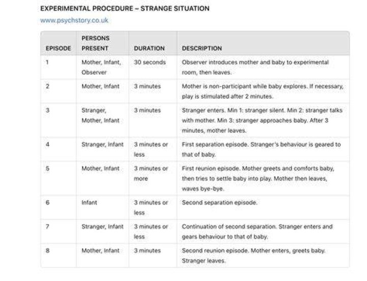 Is the strange situation an experiment?