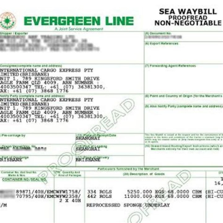 Is waybill same as telex release?