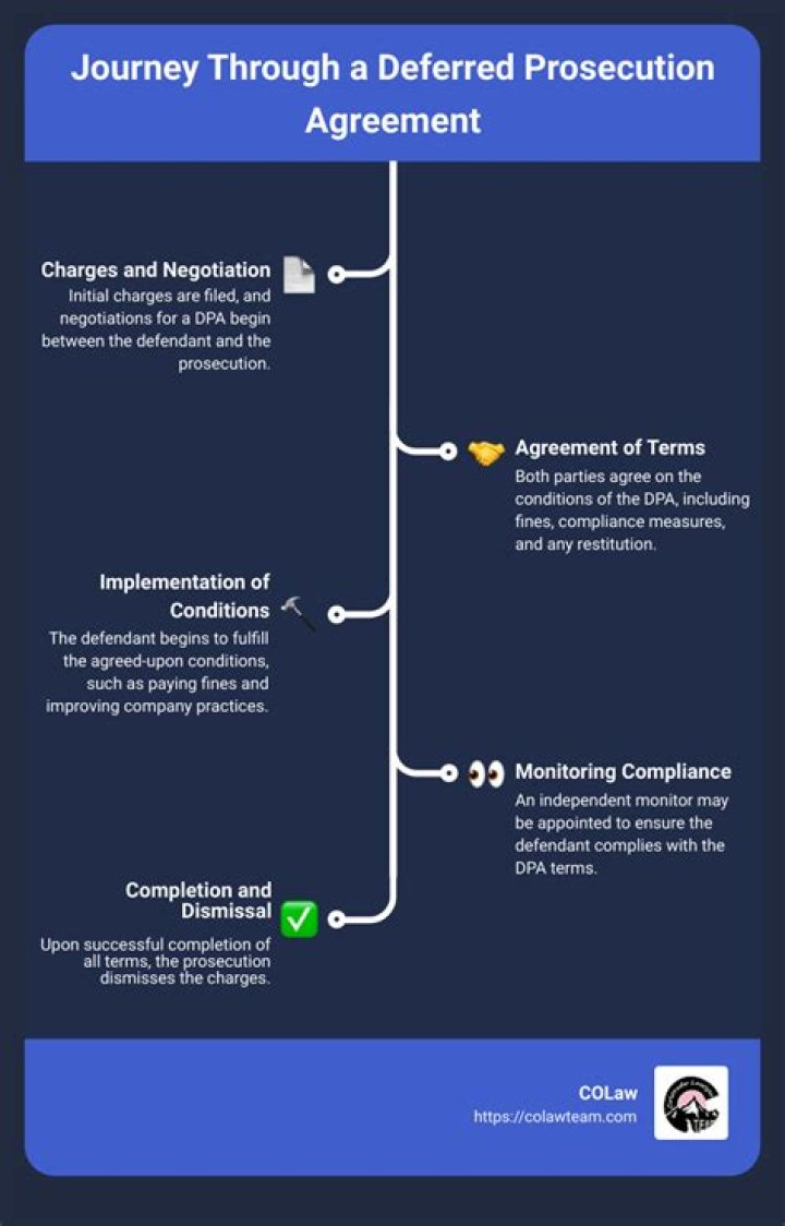 On deferred prosecution agreement?