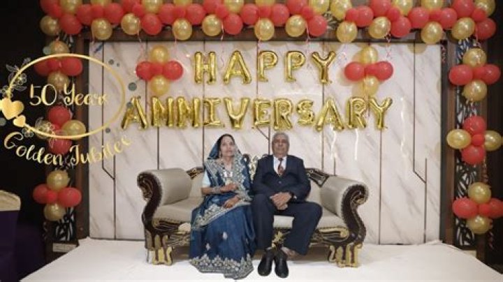 On golden jubilee celebration?