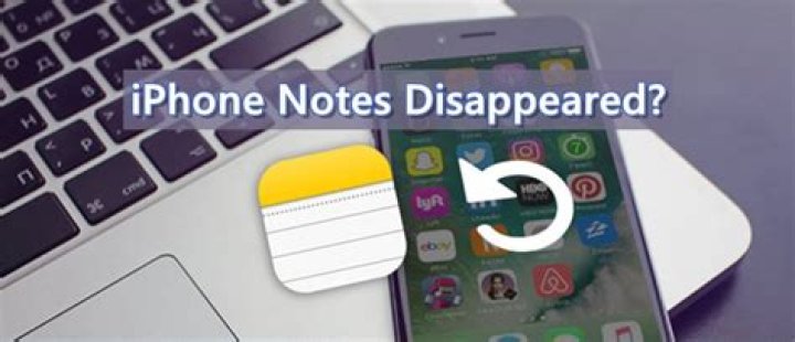 On my iphone notes disappeared?