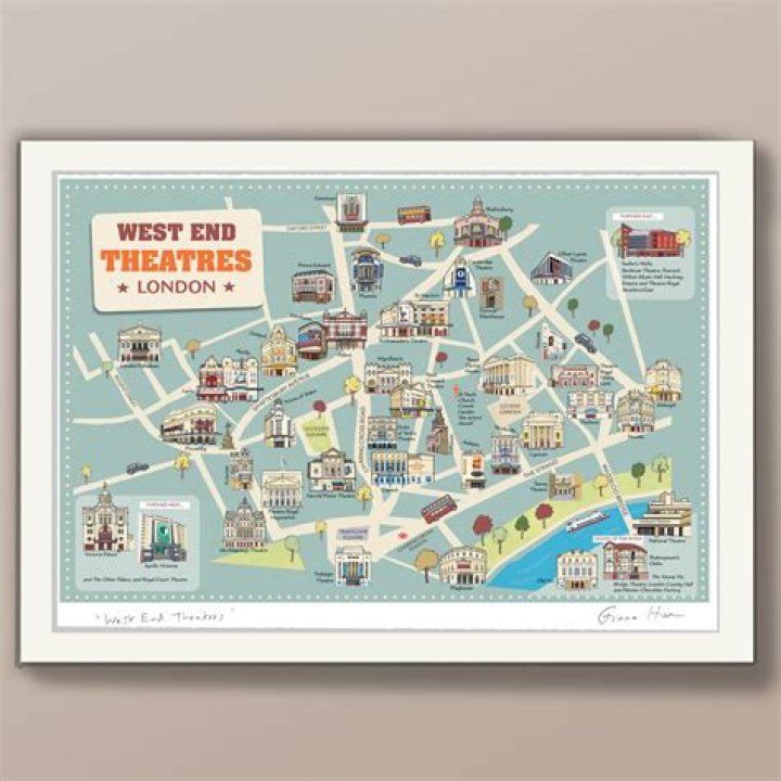 On the west end or in the west end?