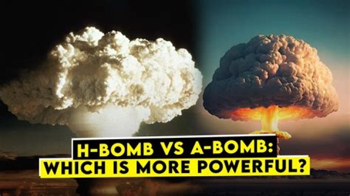 On which principle is the hydrogen bomb based?