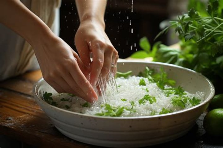 Should enriched rice be washed?