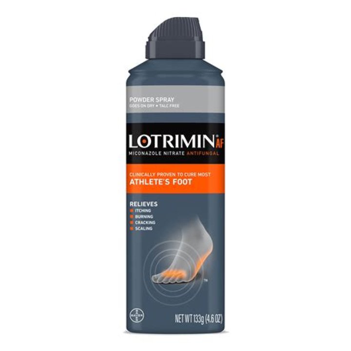 Should lotrimin spray burn?