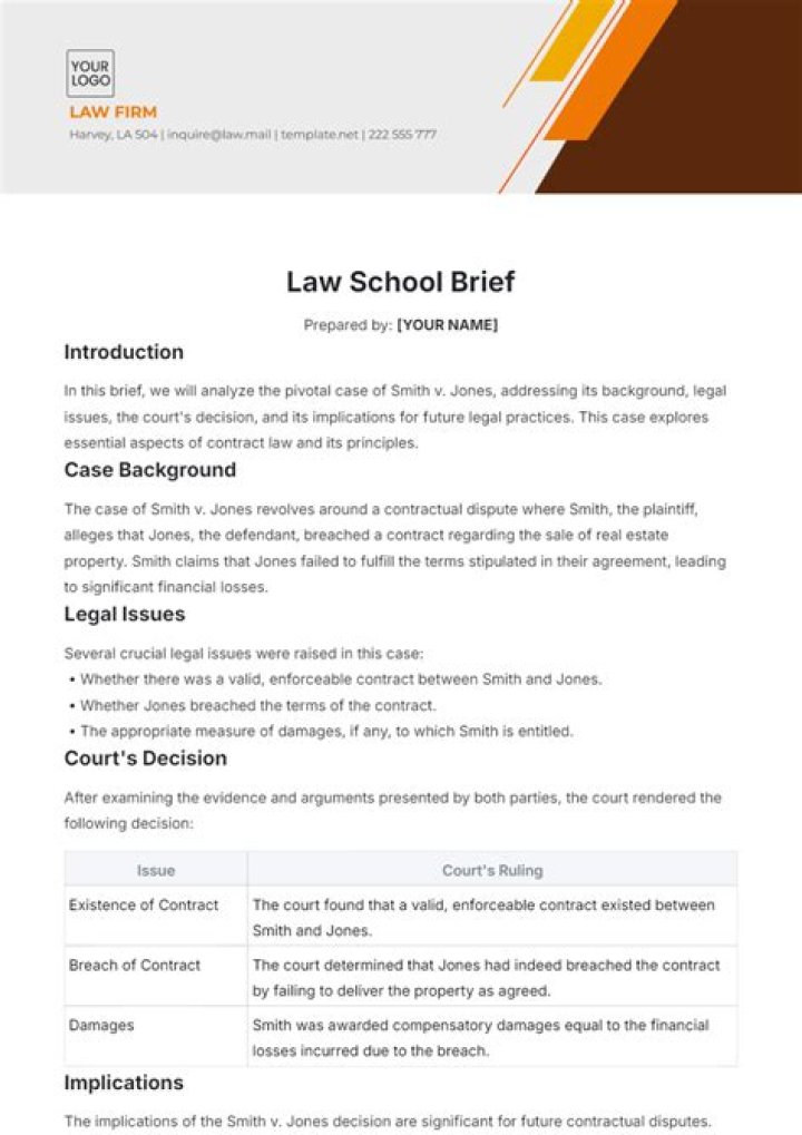 Should you case brief in law school?