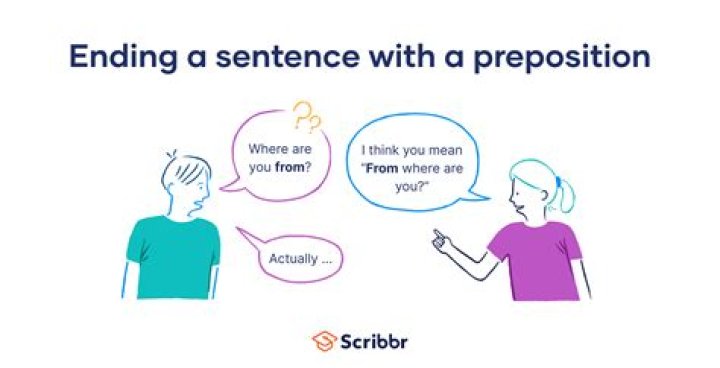 Should you ever end a sentence with a preposition?