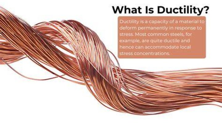 Was does ductility mean?