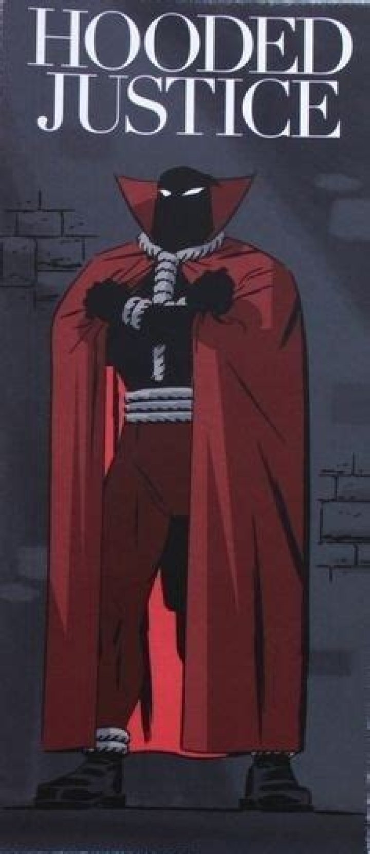 Was hooded justice gay in the comics?