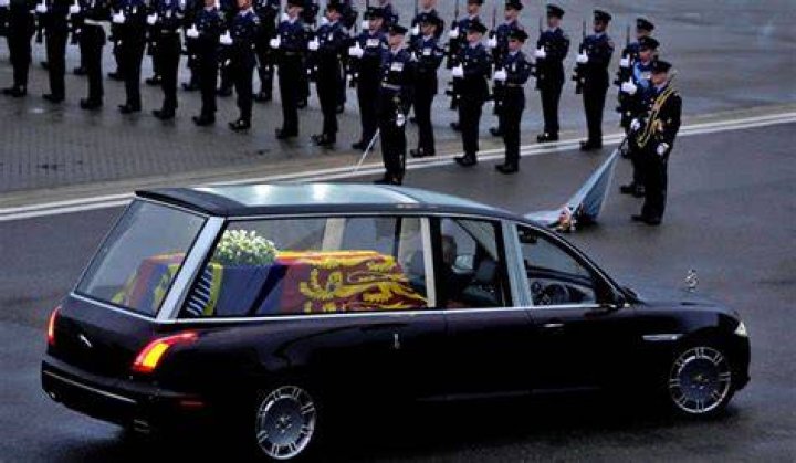 Was prince philip's hearse electric?