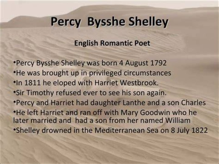 Was shelley a romantic poet?