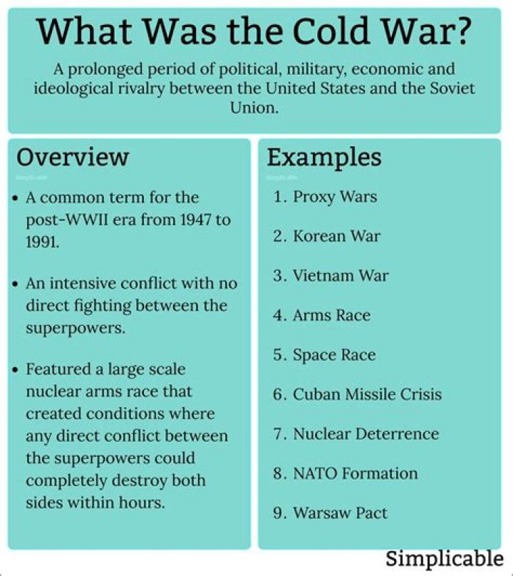 Was the cold war an ideological conflict?
