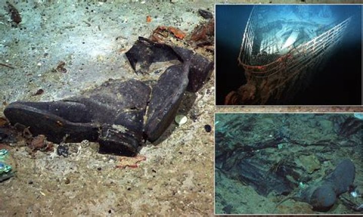 Were any skeletal remains found on the titanic?