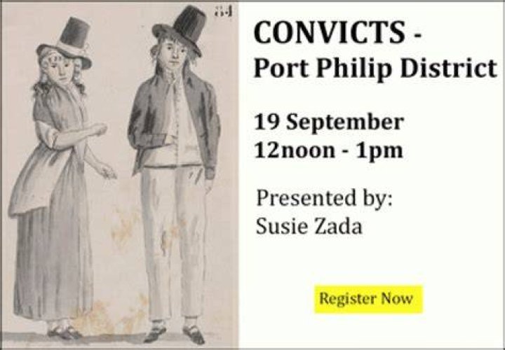 Were convicts sent to victoria?