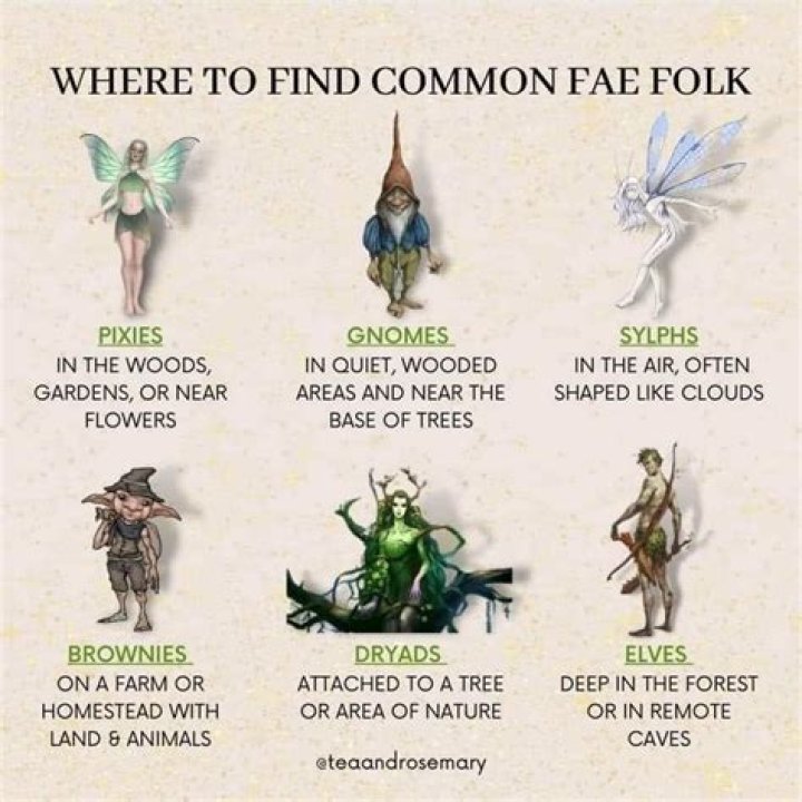 Were do fairies live?